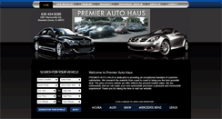Desktop Screenshot of premierautohaus.com