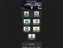 Tablet Screenshot of premierautohaus.com